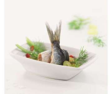 Mini Buffet Form, 9.7x6x2 cm, weiss