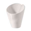 Tte, 9 cm H 10.5 cm, weiss