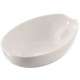 Schale oval, 25x18x7.2 cm, weiss