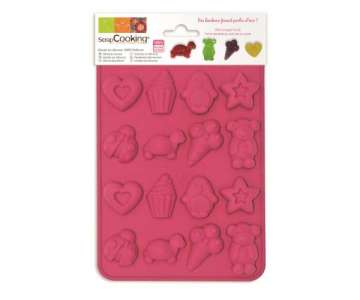 Silikonform kleine Bonbons