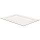 Platte eckig klar T:34x24x1.5cm B:25.5x15.5cm