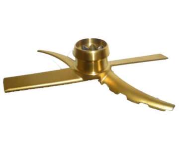 Pacossierflgel gold Titan-Nitrat gehrtet