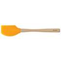 Teigschaber mit Holzgriff - Apricot