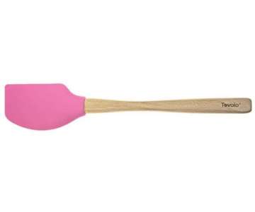 Teigschaber mit Holzgriff - Pink