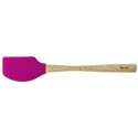 Teigschaber mit Holzgriff - Fuchsia