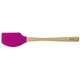 Teigschaber mit Holzgriff - Fuchsia
