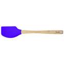 Teigschaber mit Holzgriff - Violett
