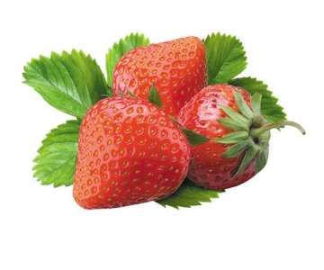 Tischset, Erdbeeren 45x30 cm