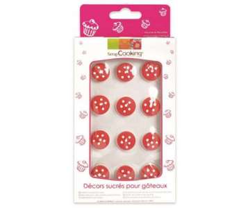 Zuckerfiguren Fliegenpilze 12 Stk.