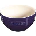 Keramik Schssel, dunkelblau rund 1.2l / 17 cm