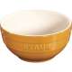 Keramik Sch�ssel, orange rund 1.2l / �17 cm