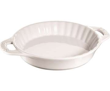 Keramik Auflaufform rund, weiss 2.0l / 28 cm