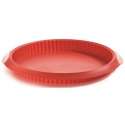 Backform Quiche rund, rot, 28 cm