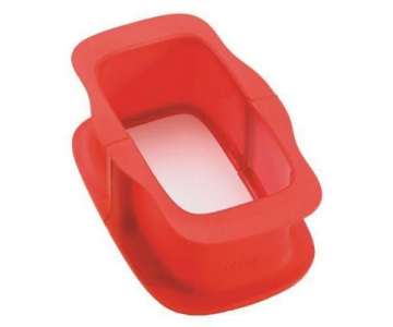 Cakeform m. Keramikboden, rot, 15 cm