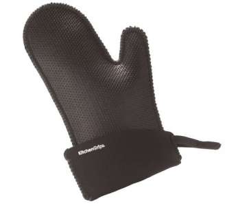 Kchenhandschuh schwarz gross schwarz 28cm