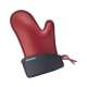 Kchenhandschuh rot klein grau 27cm