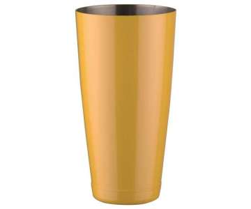 Boston Shaker Edelstahl gelb 900ml