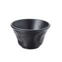 Reisschale Knitter, schwarz, 11.5 cm