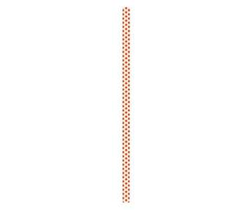 Swirl Trinkhalm 23cm, rot