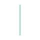 Swirl Trinkhalm 23cm, aqua blau