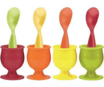 Eierbecher und Lffel 8er set Multico Hot Pop