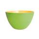 Duo Sch�ssel gr�n/gelb 22cm