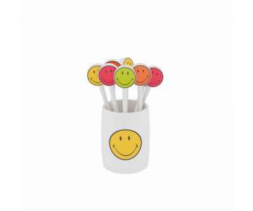 SMILEY Picks 8tlg-Set 8cm