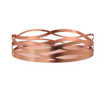 Tangle Schale, Kupfer, H: 6.5 cm, 27 cm
