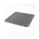 Abtropfmatte grau 29.8x31 cm