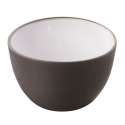 Schssel, 11 cm H: 6.7 cm, weiss