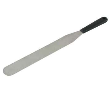 Spachtel Edelstahl mit Griff, 37 cm