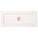 Rose Serviertablett 36x16 cm