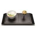 Apro-Platte mit Schale und Spiess 10x20cm