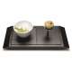 Apro-Platte mit Schale und Spiess 10x20cm