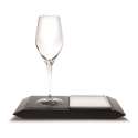Apro-Platte mit Glas und Porzellanplatte 10x20cm