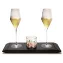Apro-Platte mit 2 Glser und 1 Glschen 10x30cm