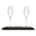 Apro-Platte mit 2 Glser und Porzellanplatte 10x30cm