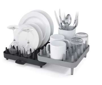 Connect Abtropfgitter, grau, 47.3x27x17.6 cm