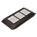 Apro-Platte mit 3 Porzellanplttchen 10x20cm