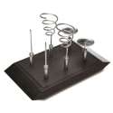 Apro-Platte mit 4 Spiessen, 2 Cornethalter 10x20cm
