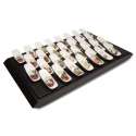Platte mit 28 Fingerfoodschlchen 32.5x53cm