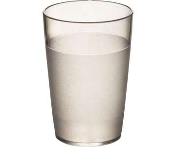 Health Care Becher 25 cl transparent matt
