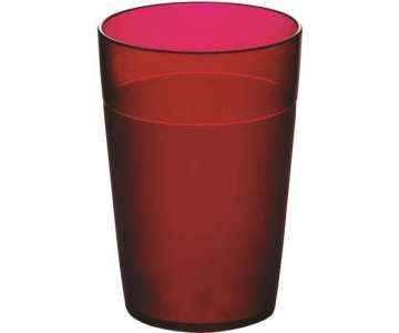 Health Care Becher 25cl rot matt