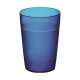 Health Care Becher 25cl blau matt