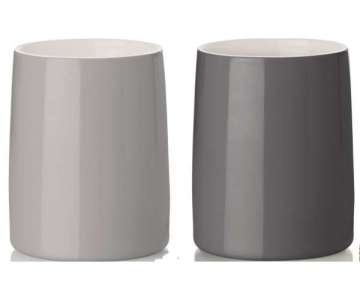 Emma Thermobecher 2 Stk., 0.2 l, 8x10 cm, grau