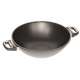 Wok � 32 cm, H: 11 cm mit 2 Griffen