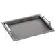 Bratplatte Induktion GN 2/3, H: 2cm mit Griffen