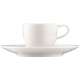 Aurole Espressotasse 2-tlg. weiss, 0.07 lt.