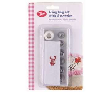 Spritzbeutel Set 16-tlg., 14 Aufstze ass., Beutel u. Kopple