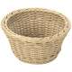 Korb rund, beige, 18,5x10 cm